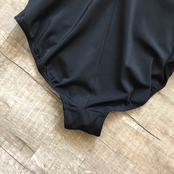 💙💙It Figures! Black & Turquoise One Piece - Picture 7 of 7